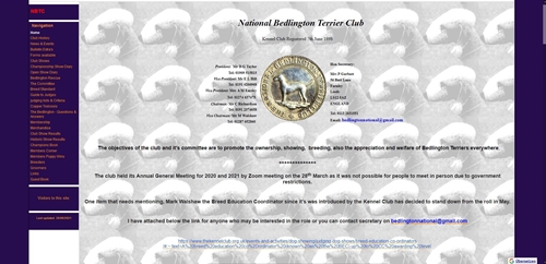National Bedlington Terrier Club (UK)